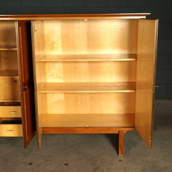 Credenza alta vintage XL – noce – anni '60 – Credenze alte, Wood (photo 7 of 17)