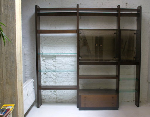 Mueble de pared Omnia alemán vintage, 1970