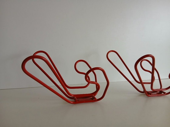 Image 1 of Crochets porte-manteaux IKEA Frän - Années 1980 - Vintage