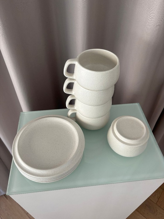Franco Bucci Kaffeeservice - ACR Arte Ceramica Romana - 1973 – Geschirr (photo 2 of 15)