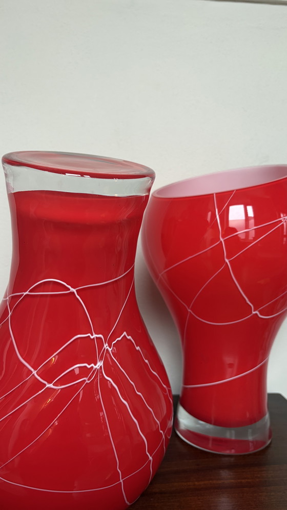Image 1 of Space age Vase - Unique pair 