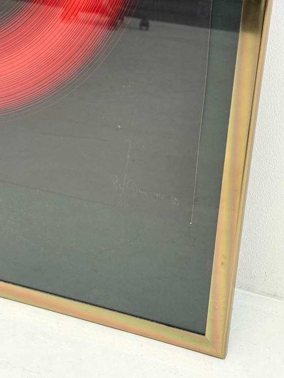 Image 1 of Peter Sedgley Serigrafía 100 impresiones