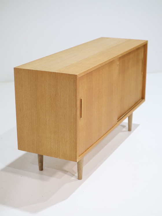 Credenze Carlo Jensen Hundevad rovere danese anni '60, Hundevad (Poul), Legno, Marrone, Mid Century Modern (foto 7 di 15)