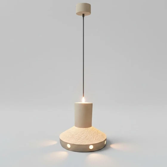 Matglazen keramische hanglamp/ jaren 70 – Hanglampen, Ceramic (photo 3 of 19)