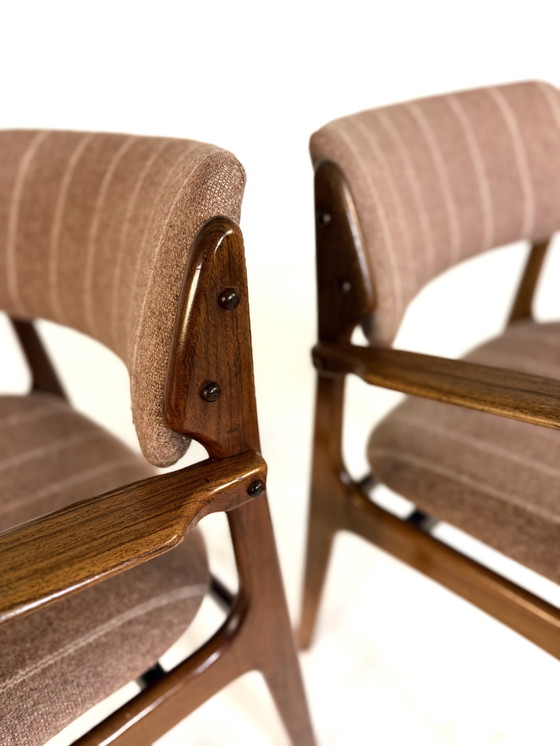 Image 1 of Set of 2 dining chairs model 50, Erik Buch '70