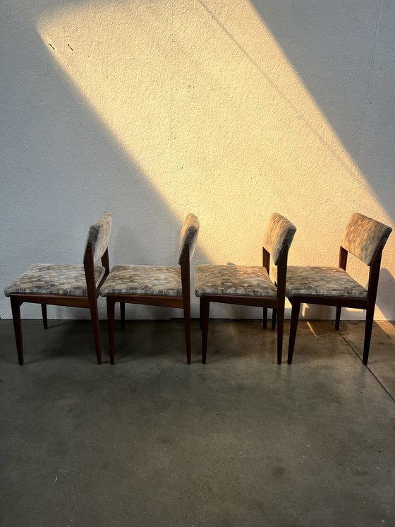 Image 1 of Quatre rares chaises de salle à manger d'époque, modèle 641p, Rudolf Glatzel pour Thonet