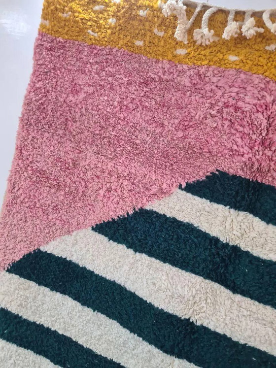 Handgefertigter marokkanischer Teppich, reine Wolle, 3x2 m. – Teppiche & Läufer, Wool (photo 3 of 7)