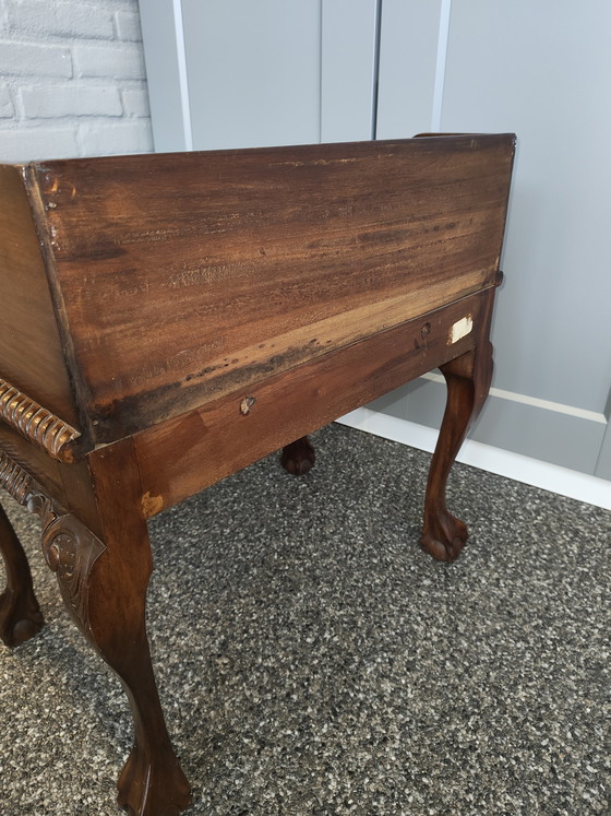 Image 1 of Mini chippendale secretaire 