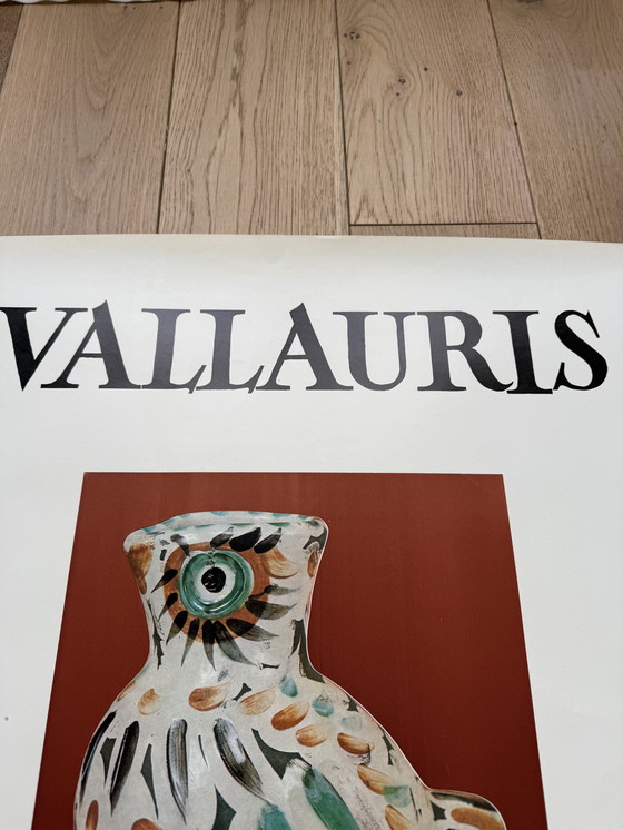 Image 1 of Picasso Original Poster 1970 Vallauris Ceramics Czwiliktzer 375 Poster Plakat