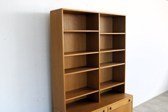 Image 1 of vintage bookcase | oak | 1960s | Ulferts
