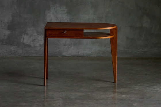 Image 1 of Tripod Desk by Jacques Adnet, France, 1950s