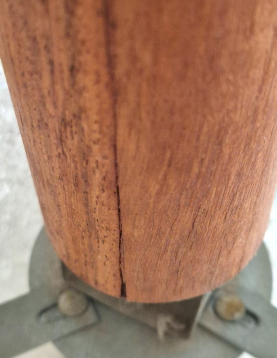 Image 1 of Vintage hanglamp – Teak & Graniethars - Scandinavische lamp uit de jaren 1960-1970