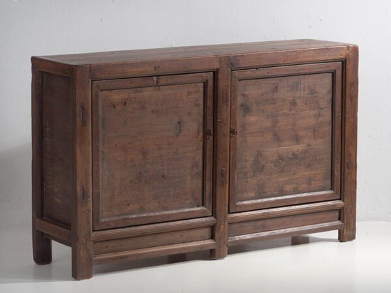 Antiek dressoir met twee deuren (ca. 1920) – Wood (photo 6 of 9)
