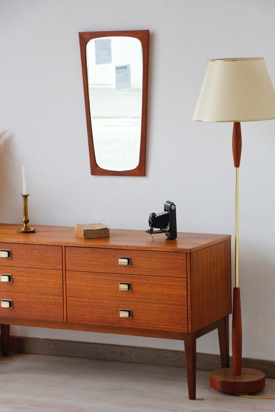 Image 1 of Vintage ladekast van teak en zebrano: elegantie uit de jaren 60