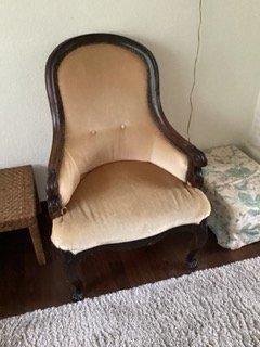 2 Vintage Stoelen Rozenhout