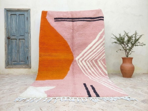 Alfombra marroquí hecha a mano de las montañas del Atlas, 200 cm x 300 cm. – vloerkleden en tapijten, Wool