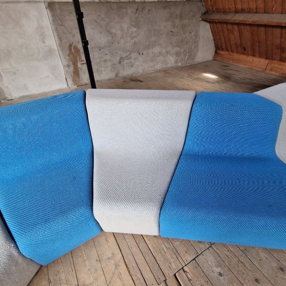 Image 1 of Large Modular Sectional Sofa with 9 Elements