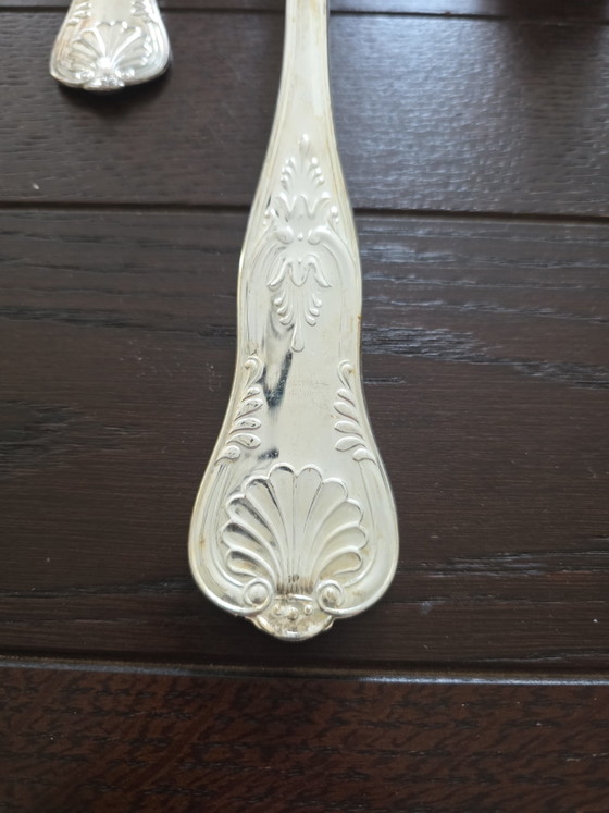 Image 1 of Servizio completo di posate in argento 800 di Alfred Pollak (Vienna).