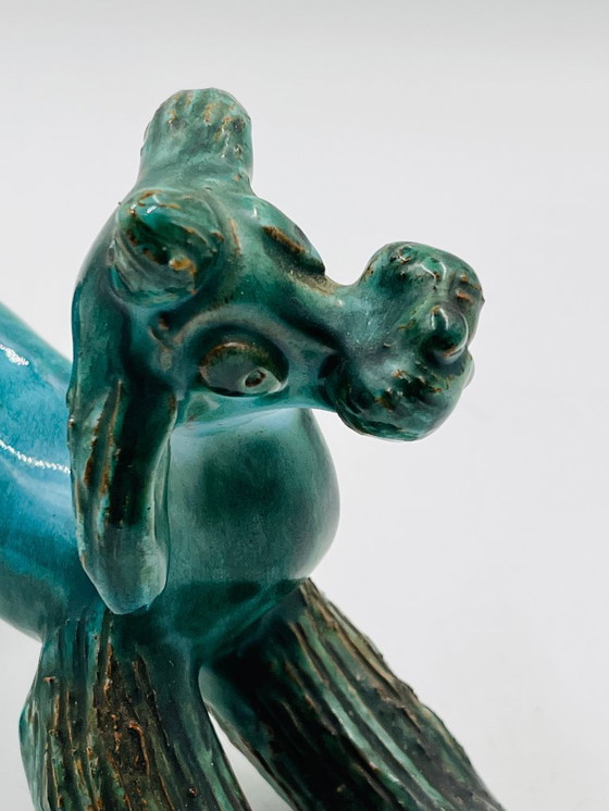 Image 1 of Perro espagueti de cerámica