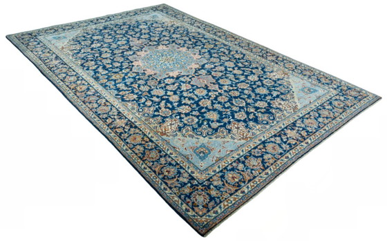 Image 1 of Tappeto orientale annodato a mano in sughero Kashmar - 374 x 249 cm