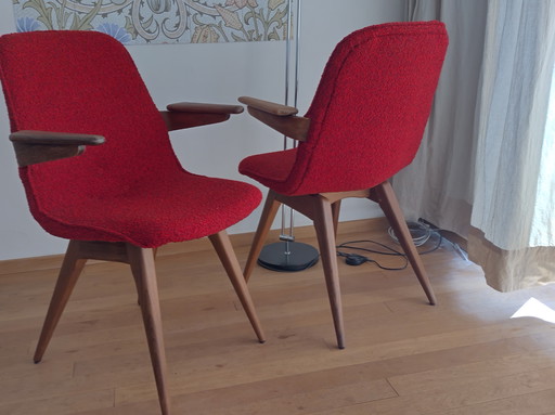 2 chaises de salle à manger vintage