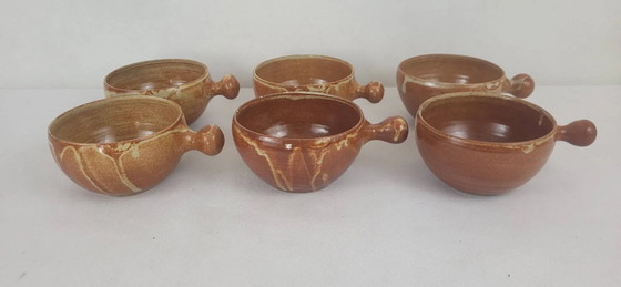 6 Puisaye stoneware bowls – Crockery, Porcelain, Vintage (photo 3 of 7)
