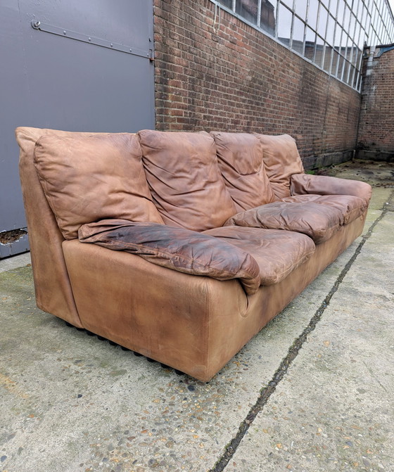 Image 1 of Divano lounge vintage italiano a 3 posti Brunati- Ammannati & Vitelli