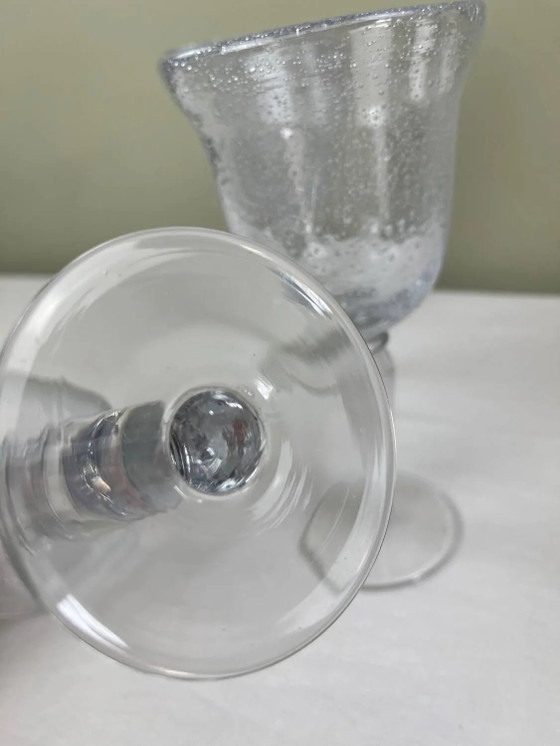 Große Blasengläser – Gläser & Karaffe, Crystal, Glass, Vintage (photo 10 of 12)
