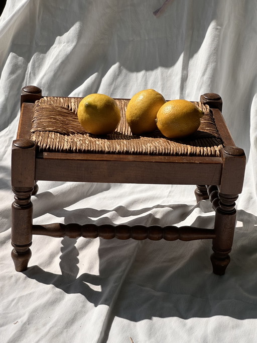 Vintage footstool cane