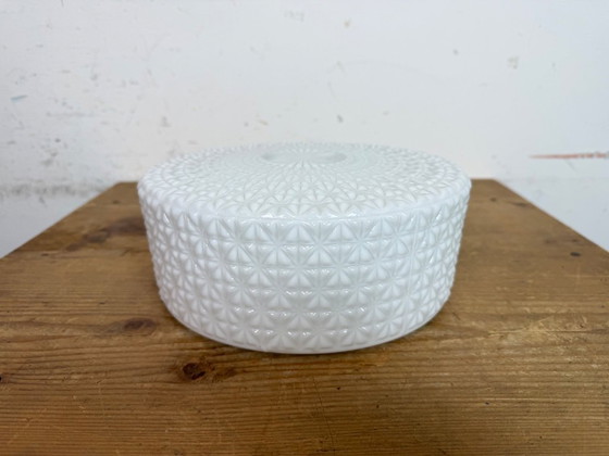 Image 1 of Lampada da parete o da soffitto vintage con vetro opalino, anni '70