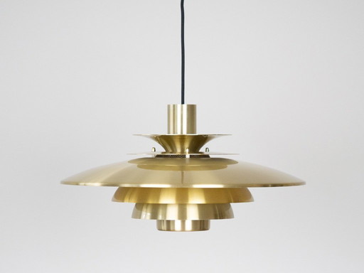 Deense vintage Verona hanglamp van Kurt Wiborg, Jeka, jaren 80.