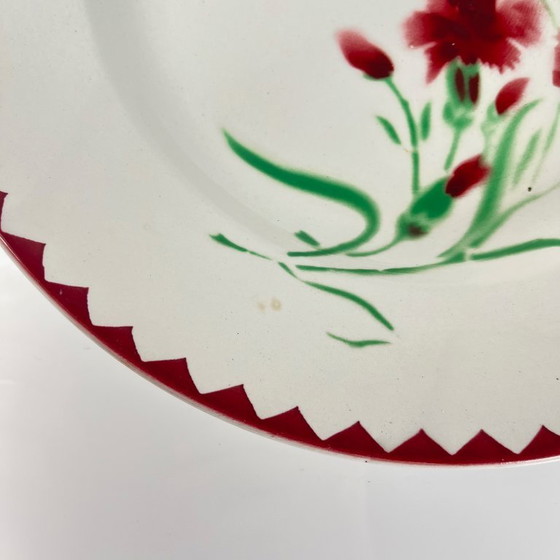 Image 1 of Runde "Oeillet"-Schale Sarreguemines, 1920-50