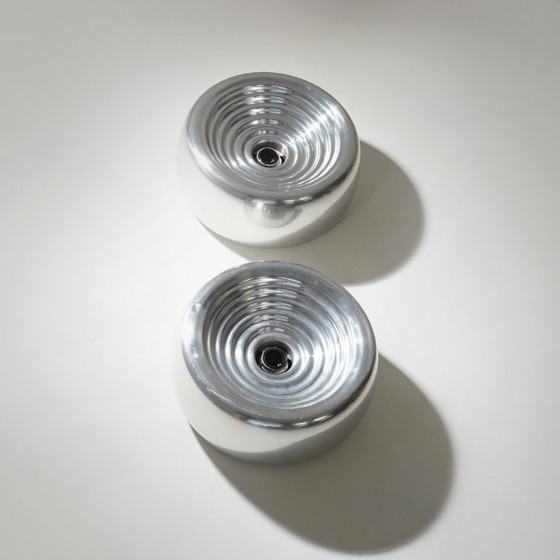 Image 1 of Paire de plafonniers « Padina » d'Achille Castiglioni pour Flos, années 1960