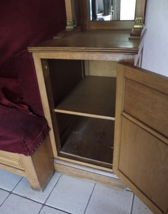 Image 1 of Sillería Art Nouveau / sofá / armario / rincón acogedor