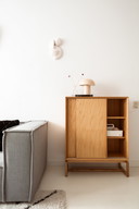 Scandinavian Design Sliding Door Cabinet