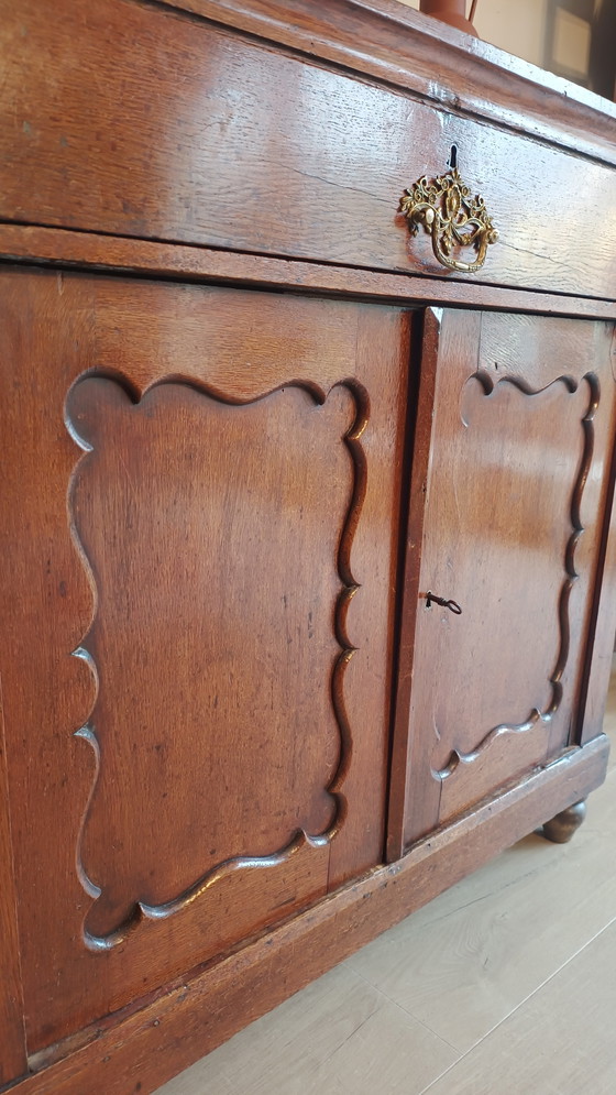 Image 1 of Antieke en authentieke Biedermeier penantkast | 1875