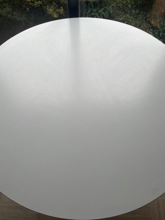 Alfred Hendrickx Round Dining Table – Metal, Stone (photo 3 of 7)