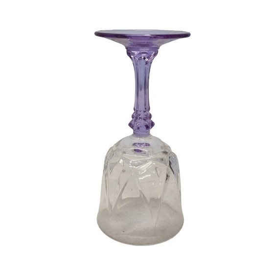 Image 1 of Cristal d’Arques LILAS borrelglaasjes uit Frankrijk