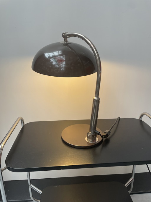Lámpara de escritorio Hala, modelo 144, década de 1970. – bureaulampen, Metal, Chrome