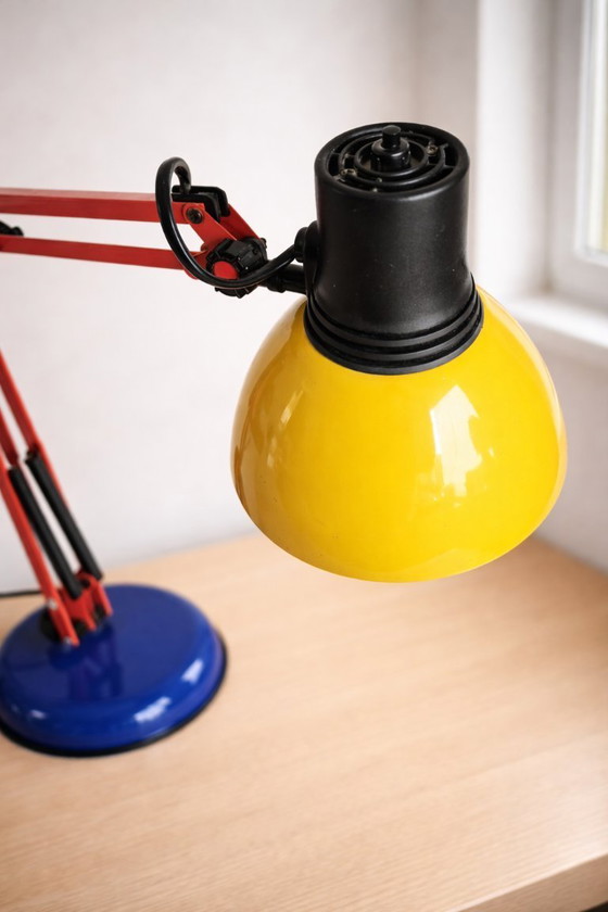 Image 1 of Memphis Design Vintage Desk Lamp 80s - Retro Table Lamp