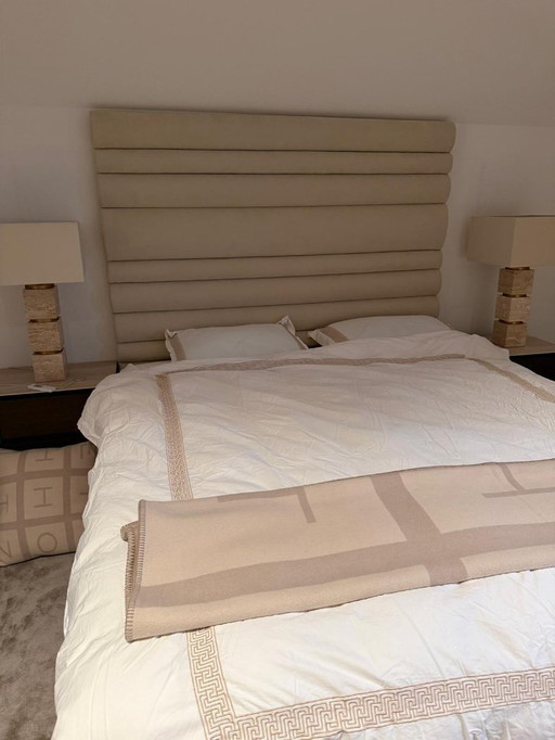 Head Boards custom box spring Mercis Blues 304