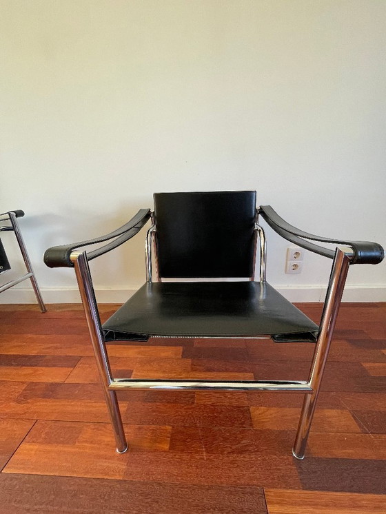 Image 1 of Designer Vintage Cassina Le Corbusier LC 1 Fauteuil