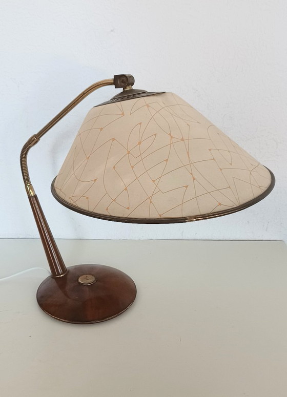 Lampada da scrivania anni Cinquanta domata – Temde, Lampade da scrivania, Metal, Wood (photo 6 of 10)