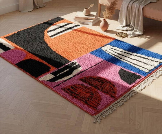 Tapis berbère marocain 200cm x 300cm (photo 4 of 6)