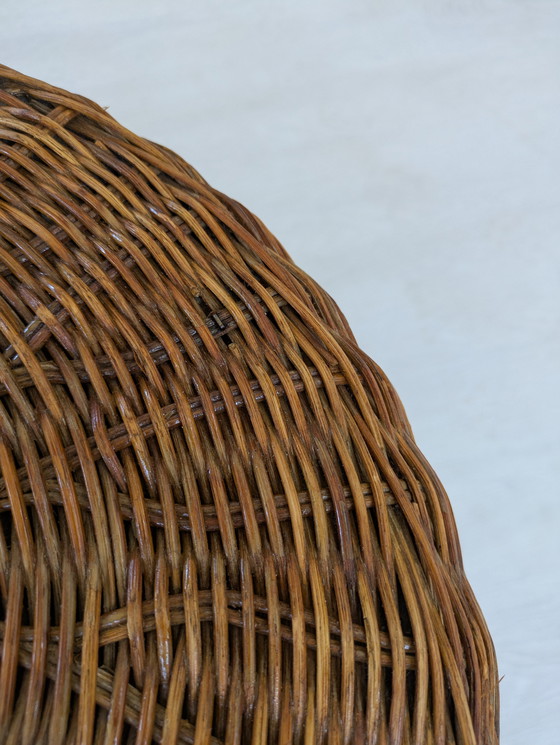 Image 1 of Outdoor Wicker Lounge - Vintage