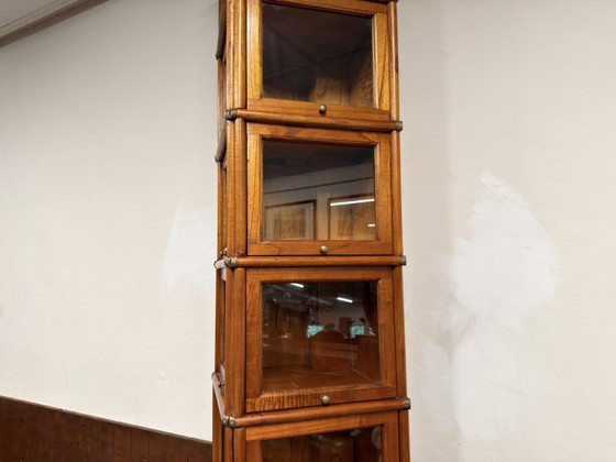 Vetrina da museo inglese originale Globe Wernicke – Vetrine, Vetro, Legno (photo 12 of 19)