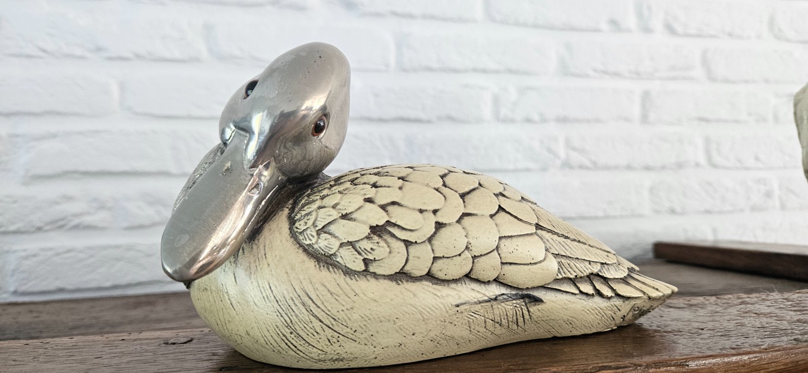 Handmade duck by Italian designer Elli Malevolti, signed | €110
