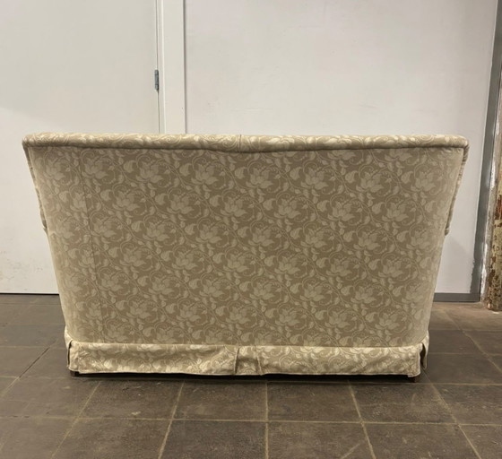 Vintage 2-zits Bankje – Banken, Textile (photo 3 of 5)
