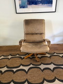 Vintage “King Chair” armchair Vandenbeuck for Strässle