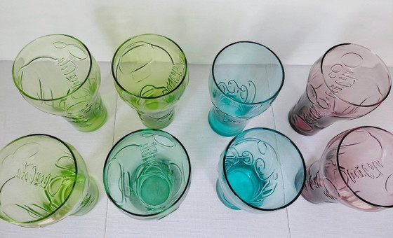 Vintage Coca-Cola McDonald's Glass Set (8 Pieces) – Luminarc – Coca Cola - Mc Donalds - Luminarc (photo 8 of 11)
